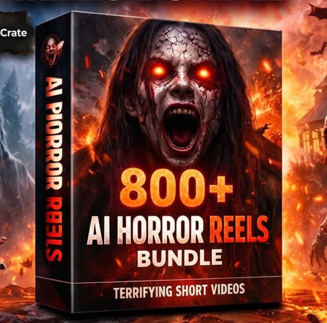 800+ Ai HORROR reels bundle 💀